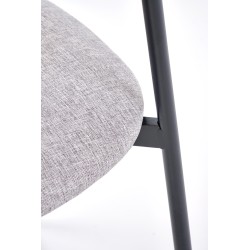 'DICKY Set: Table + 4 Chairs, Natural / Black / Ash' 'DICKY Set: Table + 4 Chairs, Natural / Black / Ash'