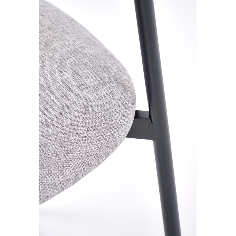 'DICKY Set: Table + 4 Chairs, Natural / Black / Ash' 'DICKY Set: Table + 4 Chairs, Natural / Black / Ash'