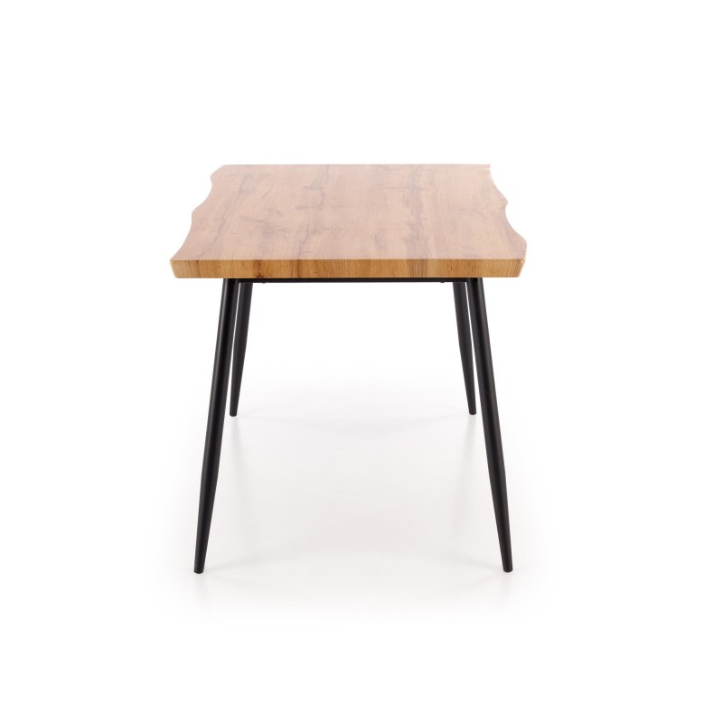 'DICKY Set: Table + 4 Chairs, Natural / Black / Ash' 'DICKY Set: Table + 4 Chairs, Natural / Black / Ash'