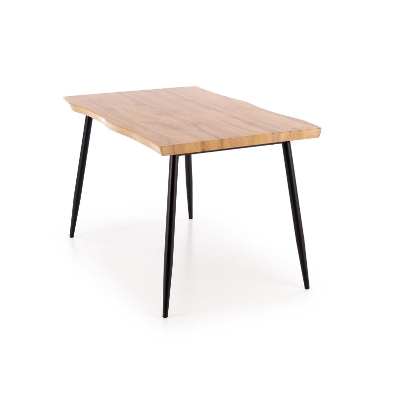'DICKY Set: Table + 4 Chairs, Natural / Black / Ash' 'DICKY Set: Table + 4 Chairs, Natural / Black / Ash'