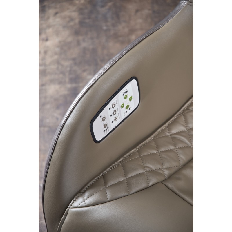 'DOPIO Relaxation Armchair with Massage Function in Beige' 'DOPIO Relaxation Armchair with Massage Function in Beige'