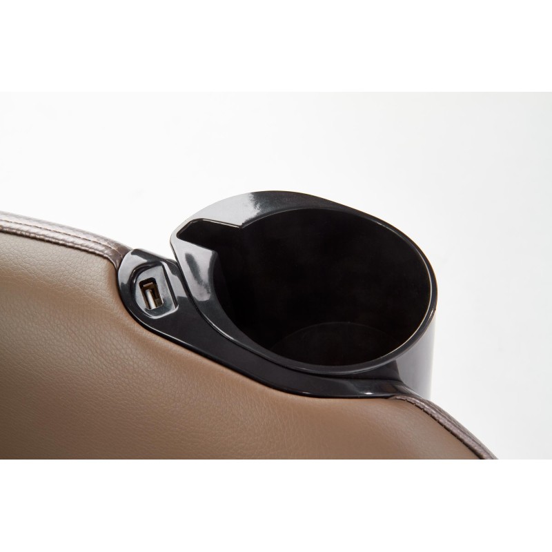 'DOPIO Relaxation Armchair with Massage Function in Beige' 'DOPIO Relaxation Armchair with Massage Function in Beige'