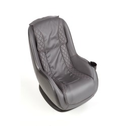 'DOPIO Relaxation Armchair with Massage Function in Ash Grey' 'DOPIO Relaxation Armchair with Massage Function in Ash Grey'