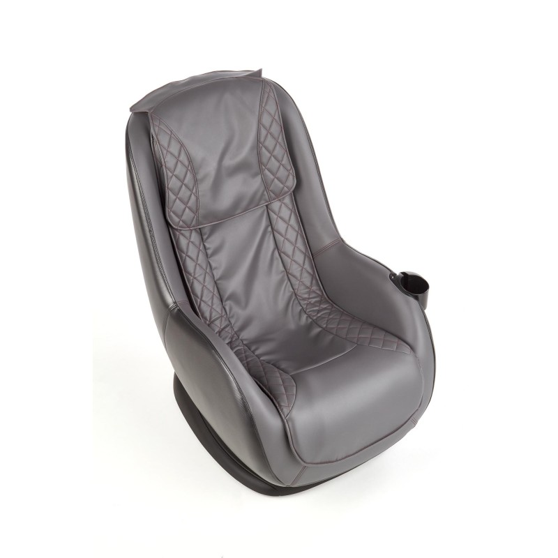 'DOPIO Relaxation Armchair with Massage Function in Ash Grey' 'DOPIO Relaxation Armchair with Massage Function in Ash Grey'