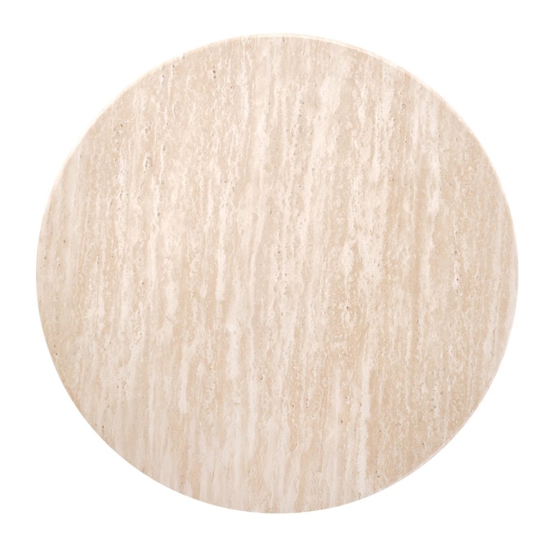 'DOROTEA_S Travertine Coffee Table / Walnut' 'DOROTEA_S Travertine Coffee Table / Walnut'