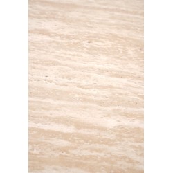 'DOROTEA_S Travertine Coffee Table / Walnut' 'DOROTEA_S Travertine Coffee Table / Walnut'
