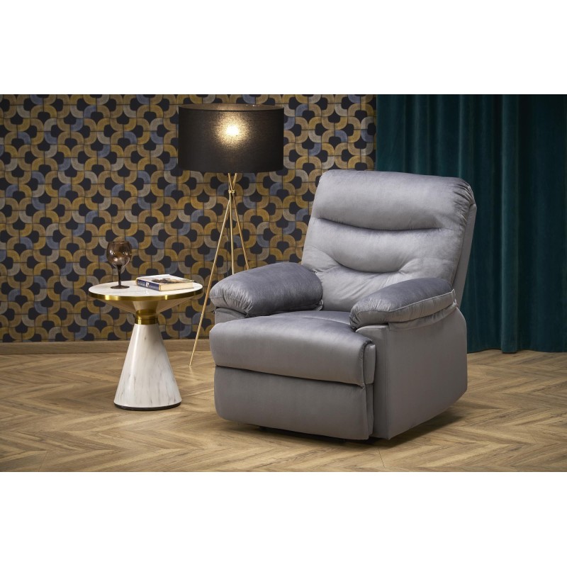 'DRAGER Ash Grey Relaxation Armchair' 'DRAGER Ash Grey Relaxation Armchair'