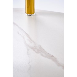 "DUCAT Coffee Table, White Marble / Transparent / Gold" "DUCAT Coffee Table, White Marble / Transparent / Gold"