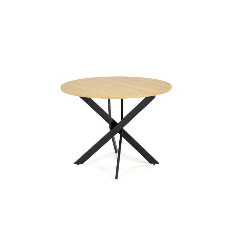 'EDGAR Table, Top - Golden Oak, Legs - Black' 'EDGAR Table, Top - Golden Oak, Legs - Black'