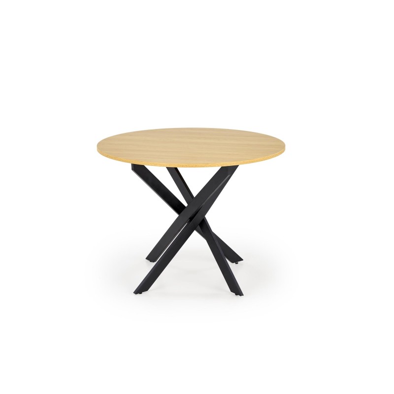 'EDGAR Table, Top - Golden Oak, Legs - Black' 'EDGAR Table, Top - Golden Oak, Legs - Black'