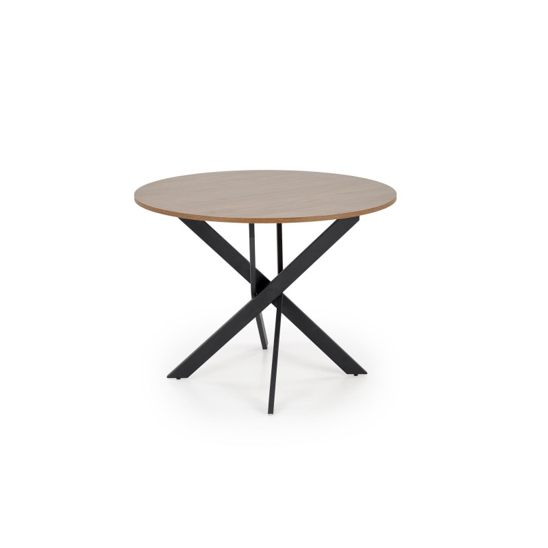 'EDGAR Table, Walnut Top, Black Legs' 'EDGAR Table, Walnut Top, Black Legs'