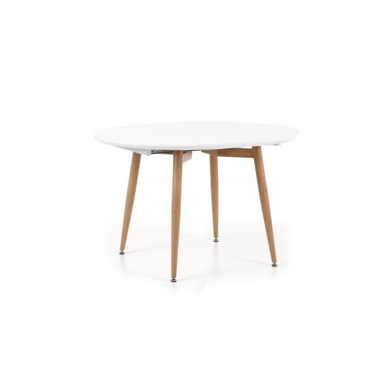 'EDWARD Extendable Table White / San Remo Oak' 'EDWARD Extendable Table White / San Remo Oak'