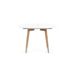 'EDWARD Extendable Table White / San Remo Oak' 'EDWARD Extendable Table White / San Remo Oak'