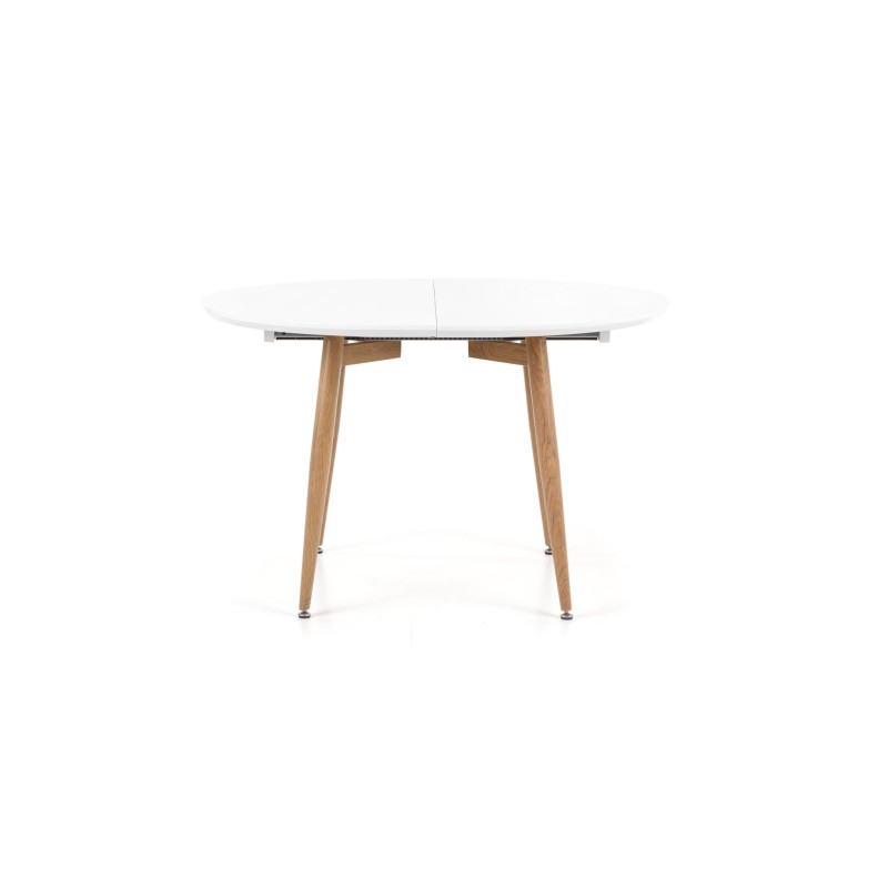 'EDWARD Extendable Table White / San Remo Oak' 'EDWARD Extendable Table White / San Remo Oak'