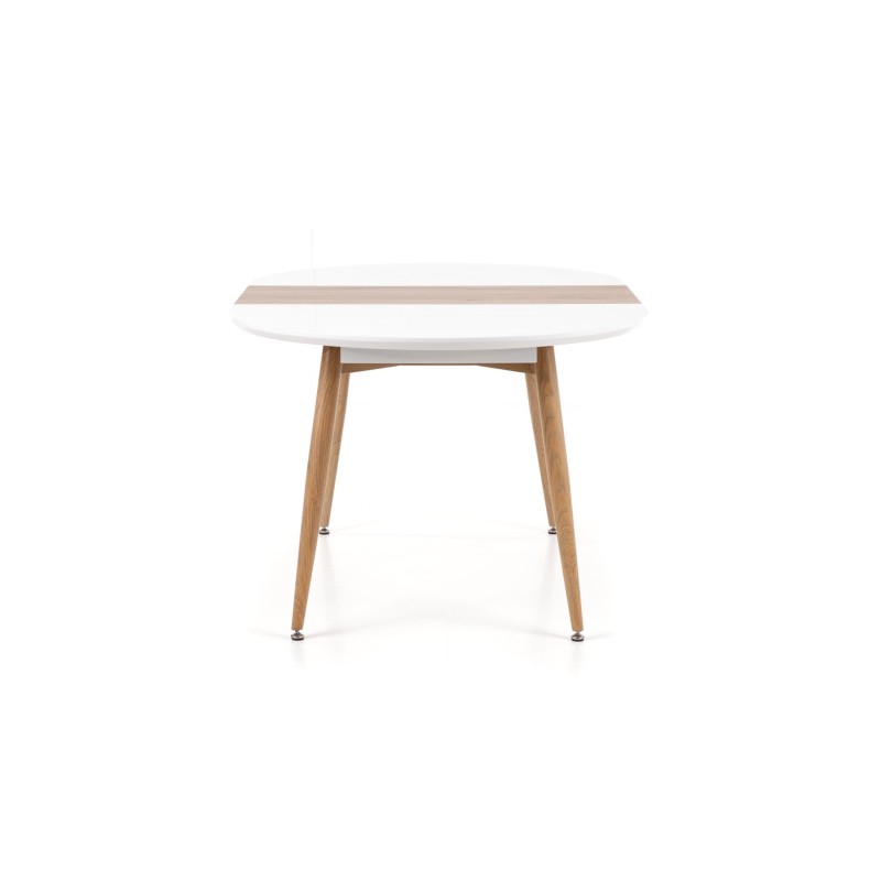 'EDWARD Extendable Table White / San Remo Oak' 'EDWARD Extendable Table White / San Remo Oak'