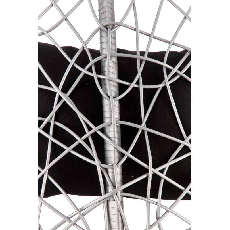 'EGGY Ash Grey / Black Garden Armchair' 'EGGY Ash Grey / Black Garden Armchair'