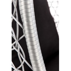 'EGGY Ash Grey / Black Garden Armchair' 'EGGY Ash Grey / Black Garden Armchair'