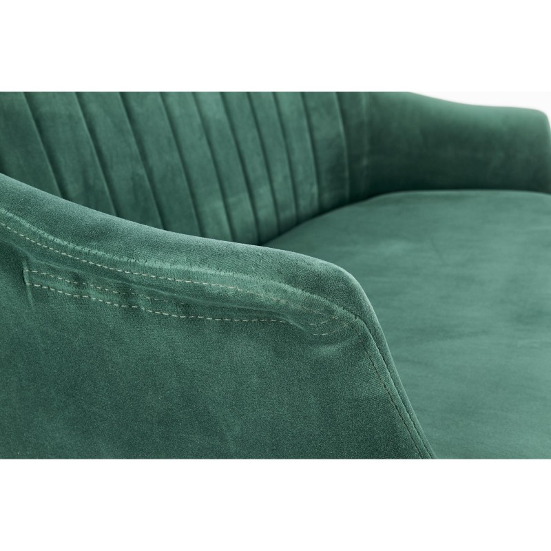 ELEGANCE 2 XL sofa tapicerka - ciemny zielony, nogi - złote (1p 1szt) ELEGANCE 2 XL sofa tapicerka - ciemny zielony, nogi - złote (1p 1szt)