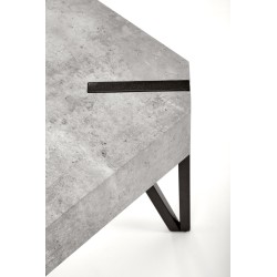 'EMILY Concrete / Black Coffee Table' 'EMILY Concrete / Black Coffee Table'
