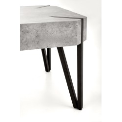'EMILY Concrete / Black Coffee Table' 'EMILY Concrete / Black Coffee Table'