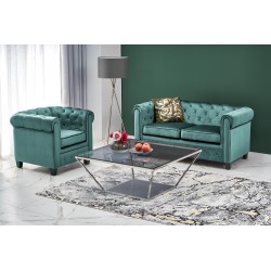 'ERIKSEN Relaxation Chair Dark Green / Black' 'ERIKSEN Relaxation Chair Dark Green / Black'