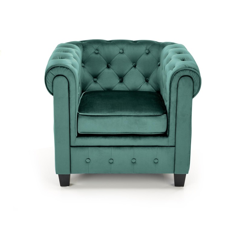 'ERIKSEN Relaxation Chair Dark Green / Black' 'ERIKSEN Relaxation Chair Dark Green / Black'