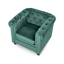 'ERIKSEN Relaxation Chair Dark Green / Black' 'ERIKSEN Relaxation Chair Dark Green / Black'