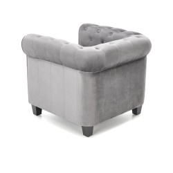 'ERIKSEN Relaxation Chair in Ash Grey / Black' 'ERIKSEN Relaxation Chair in Ash Grey / Black'