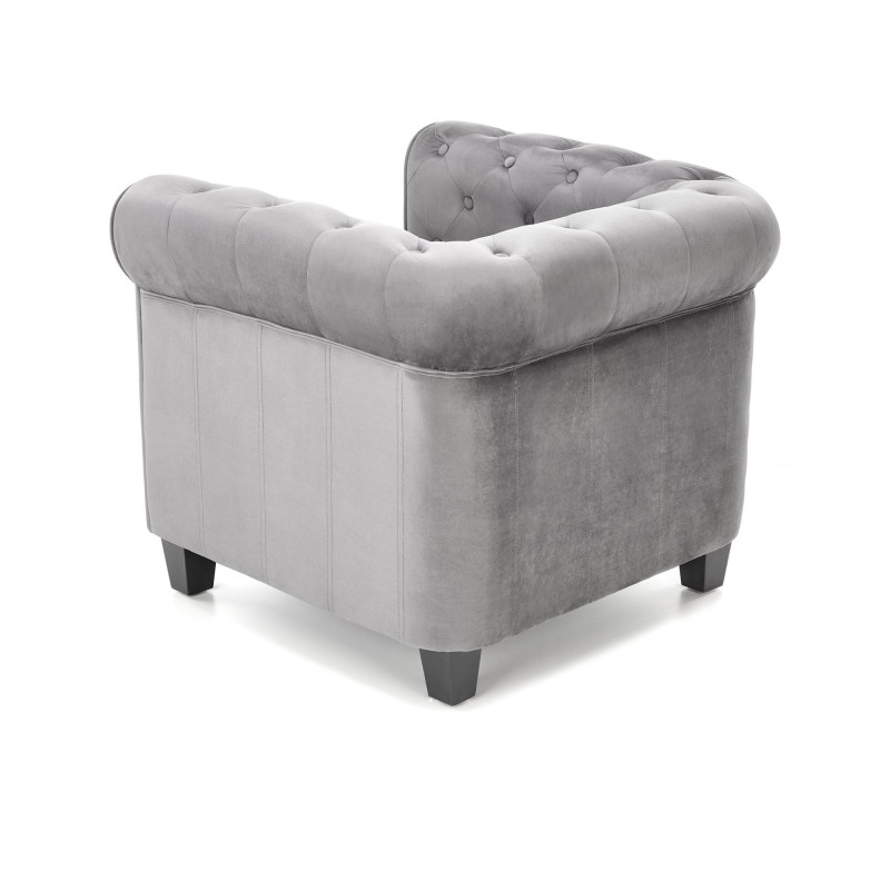 'ERIKSEN Relaxation Chair in Ash Grey / Black' 'ERIKSEN Relaxation Chair in Ash Grey / Black'