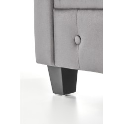 'ERIKSEN Relaxation Chair in Ash Grey / Black' 'ERIKSEN Relaxation Chair in Ash Grey / Black'