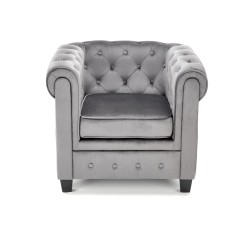 'ERIKSEN Relaxation Chair in Ash Grey / Black' 'ERIKSEN Relaxation Chair in Ash Grey / Black'