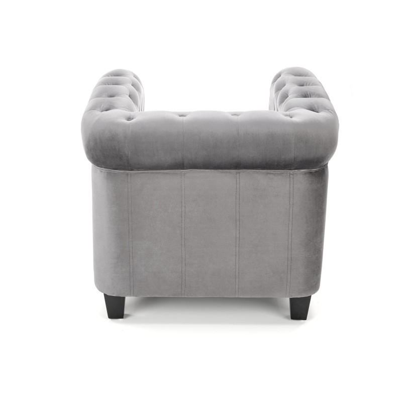 'ERIKSEN Relaxation Chair in Ash Grey / Black' 'ERIKSEN Relaxation Chair in Ash Grey / Black'