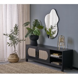 'ESSENT Wall Mirror, Black' 'ESSENT Wall Mirror, Black'