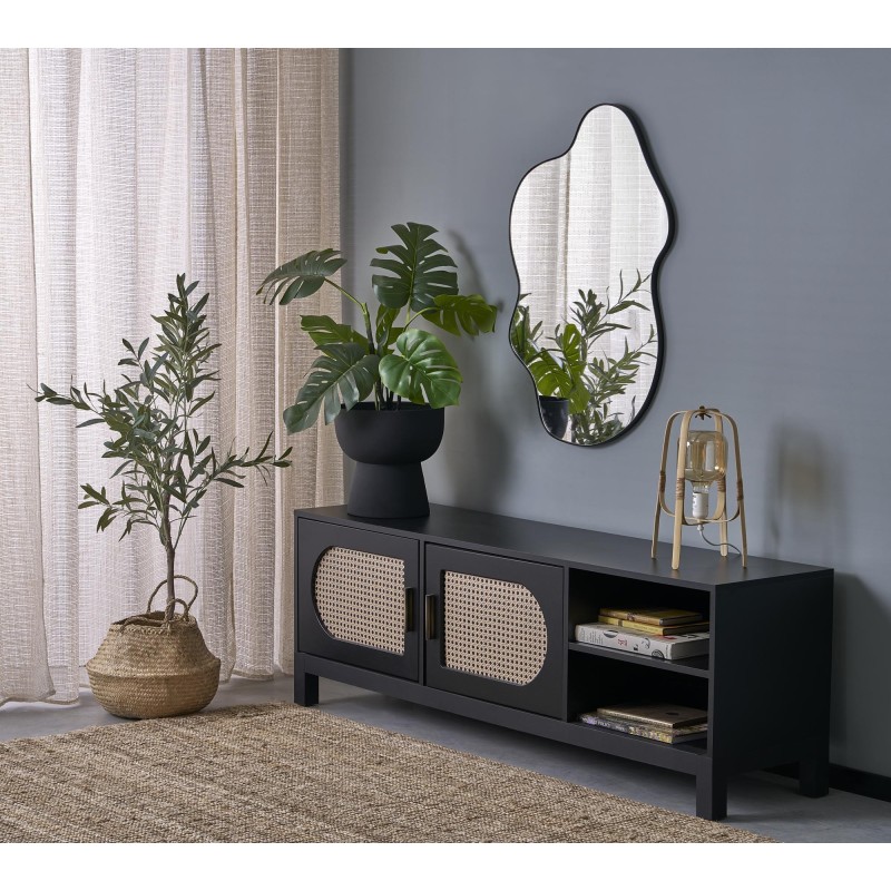 'ESSENT Wall Mirror, Black' 'ESSENT Wall Mirror, Black'