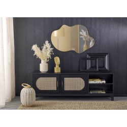 'ESSENT Wall Mirror, Gold' 'ESSENT Wall Mirror, Gold'