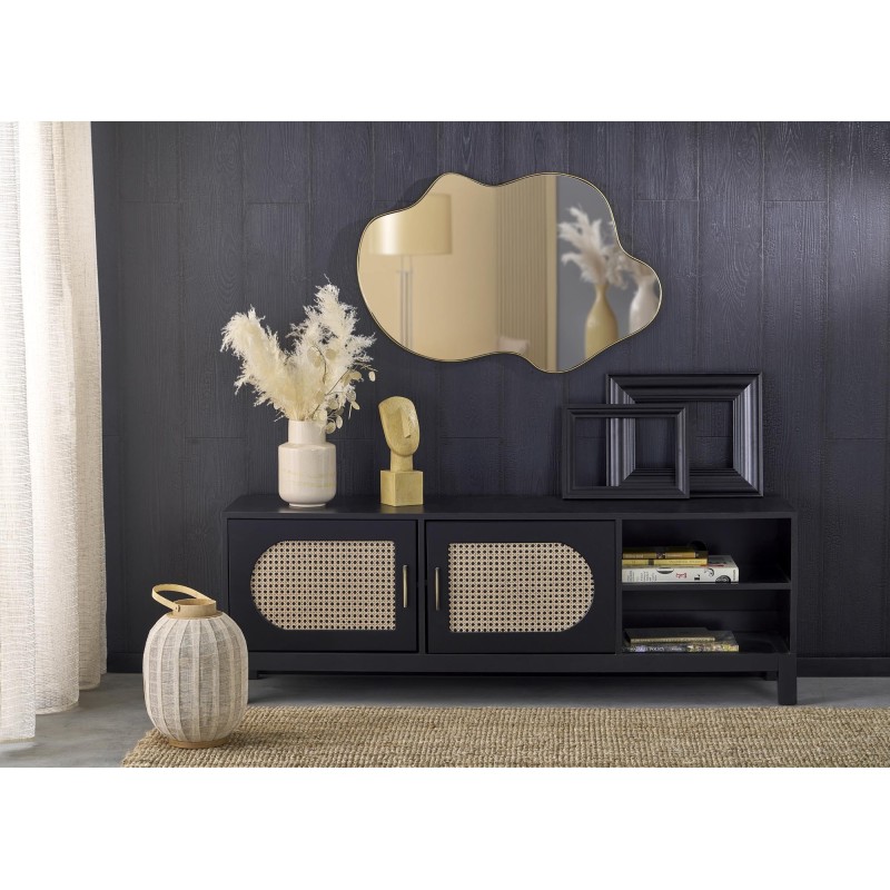 'ESSENT Wall Mirror, Gold' 'ESSENT Wall Mirror, Gold'