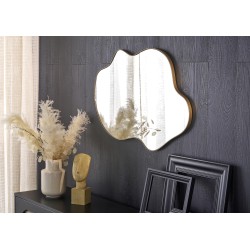 'ESSENT Wall Mirror, Gold' 'ESSENT Wall Mirror, Gold'