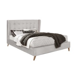 'ESTELLA 160 cm Beige Bed' 'ESTELLA 160 cm Beige Bed'