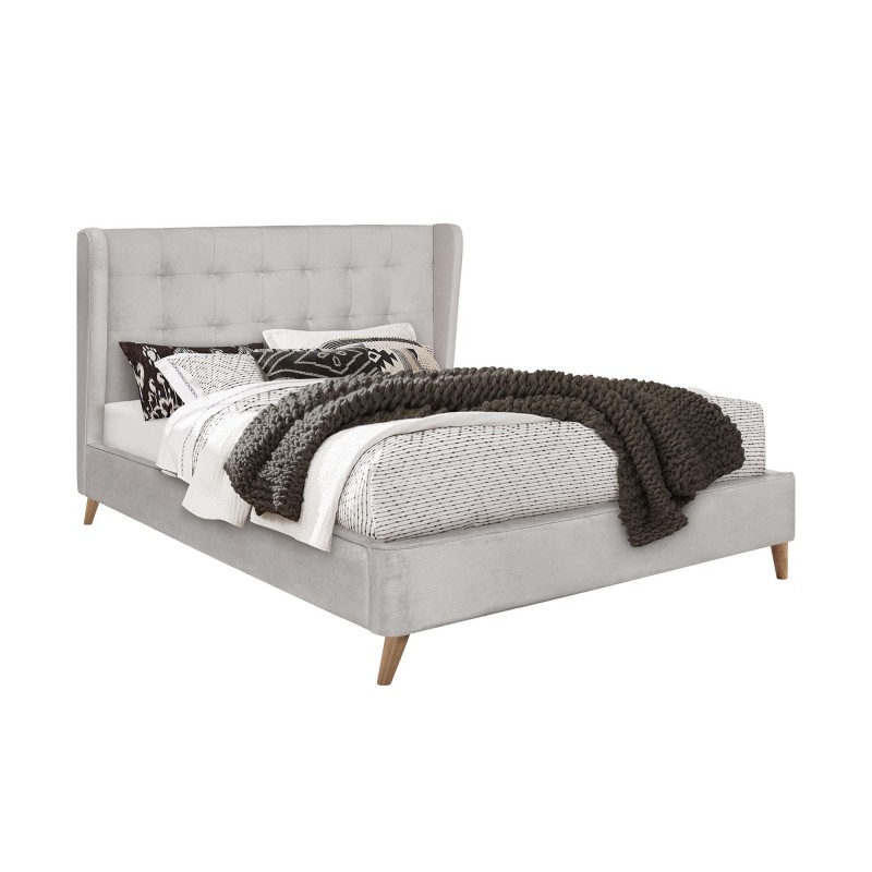 'ESTELLA 160 cm Beige Bed' 'ESTELLA 160 cm Beige Bed'
