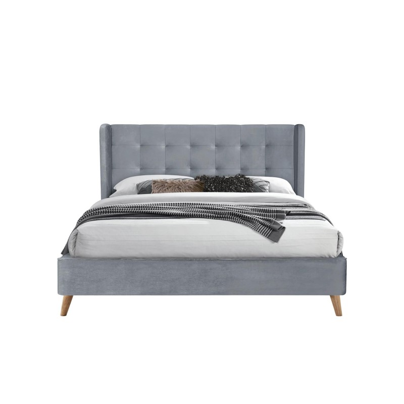'ESTELLA 160 cm Ash Grey Bed' 'ESTELLA 160 cm Ash Grey Bed'