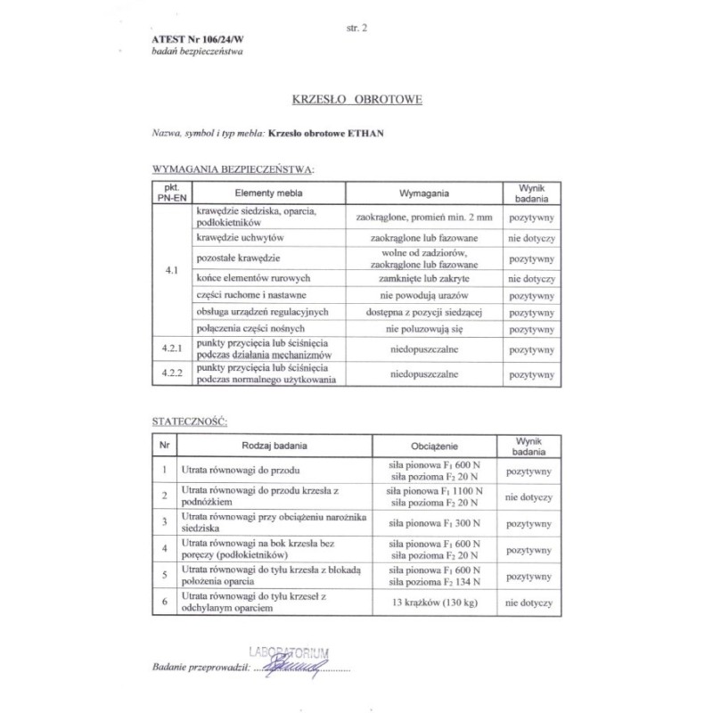 ETHAN fotel gabinetowy popielaty (1p 1szt) ETHAN fotel gabinetowy popielaty (1p 1szt)