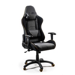 EVOLVE PRO Gaming fotel gabinetowy czarno-szarobeżowy-pomarańczowy EVOLVE PRO Gaming fotel gabinetowy czarno-szarobeżowy-pomarańczowy