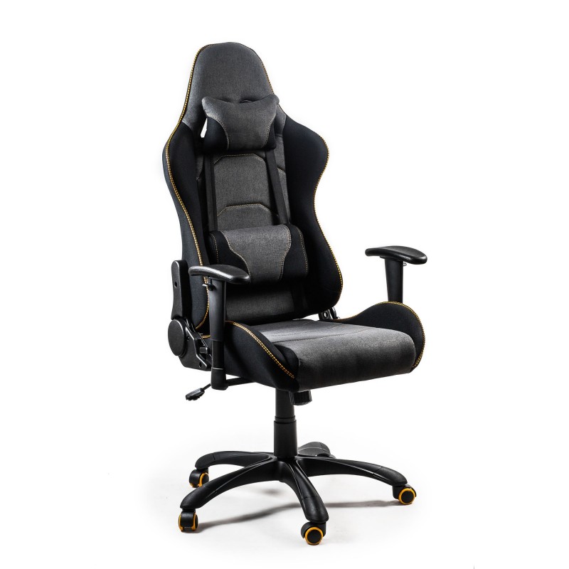 EVOLVE PRO Gaming fotel gabinetowy czarno-szarobeżowy-pomarańczowy EVOLVE PRO Gaming fotel gabinetowy czarno-szarobeżowy-pomarańczowy