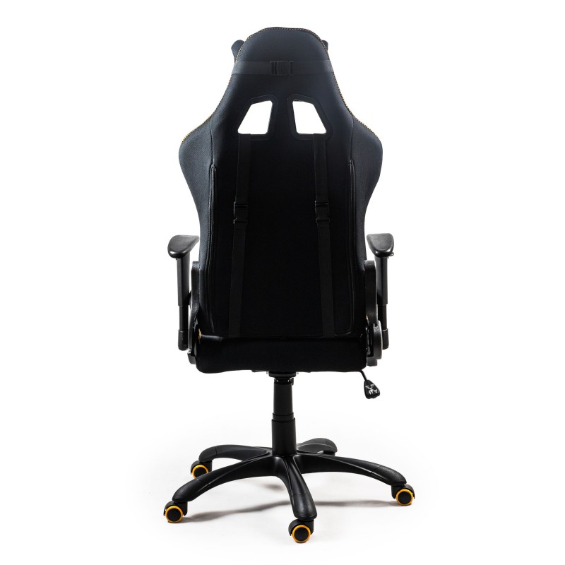 EVOLVE PRO Gaming fotel gabinetowy czarno-szarobeżowy-pomarańczowy EVOLVE PRO Gaming fotel gabinetowy czarno-szarobeżowy-pomarańczowy