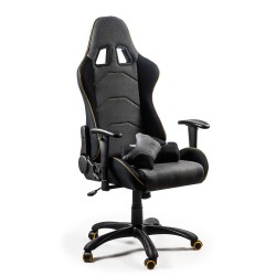 EVOLVE PRO Gaming fotel gabinetowy czarno-szarobeżowy-pomarańczowy EVOLVE PRO Gaming fotel gabinetowy czarno-szarobeżowy-pomarańczowy