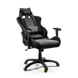 EVOLVE PRO Gaming fotel gabinetowy czarno-szarobeżowy-pomarańczowy EVOLVE PRO Gaming fotel gabinetowy czarno-szarobeżowy-pomarańczowy