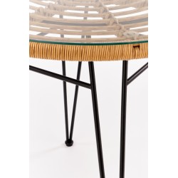 'FALCON Natural-Black Table' 'FALCON Natural-Black Table'