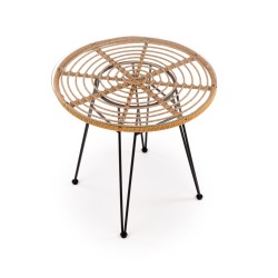 'FALCON Natural-Black Table' 'FALCON Natural-Black Table'