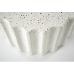 "FARA Composite Coffee Table - Magnesium Oxide, White" "FARA Composite Coffee Table - Magnesium Oxide, White"