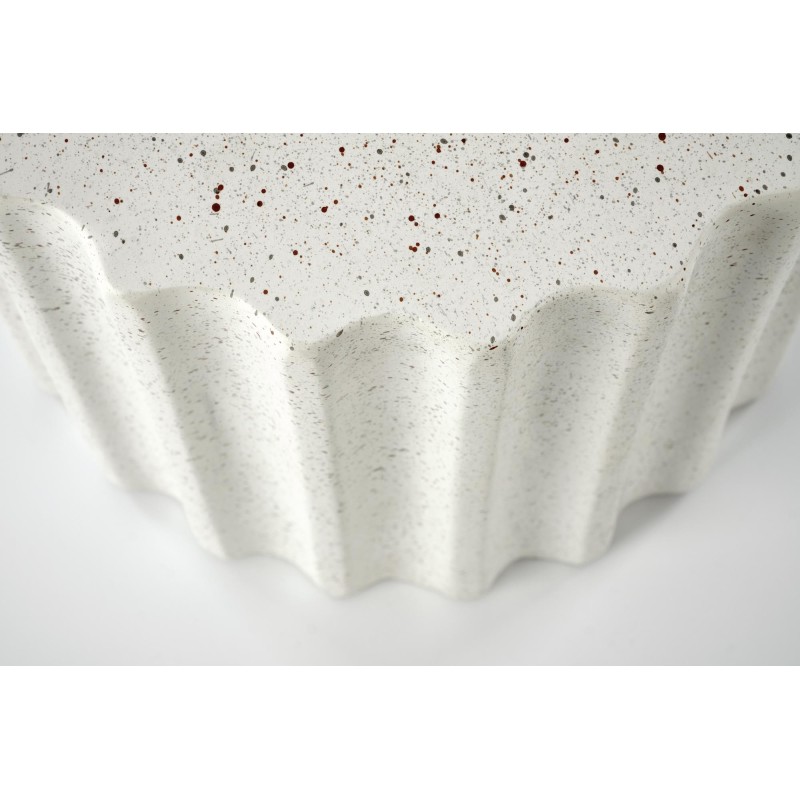 "FARA Composite Coffee Table - Magnesium Oxide, White" "FARA Composite Coffee Table - Magnesium Oxide, White"